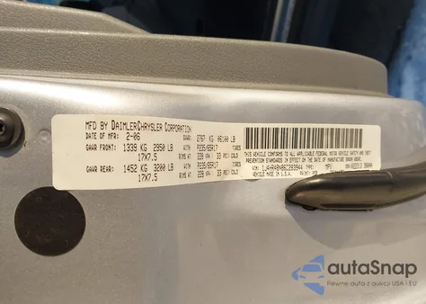 2006 Jeep Grand Cherokee Laredo from USA, damaged, VIN 1J4HR48N86C283944